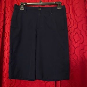 Under armor boys golf shorts.